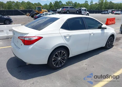 2016 Toyota Corolla S Plus from USA, damaged, VIN 2T1BURHE8GC565517